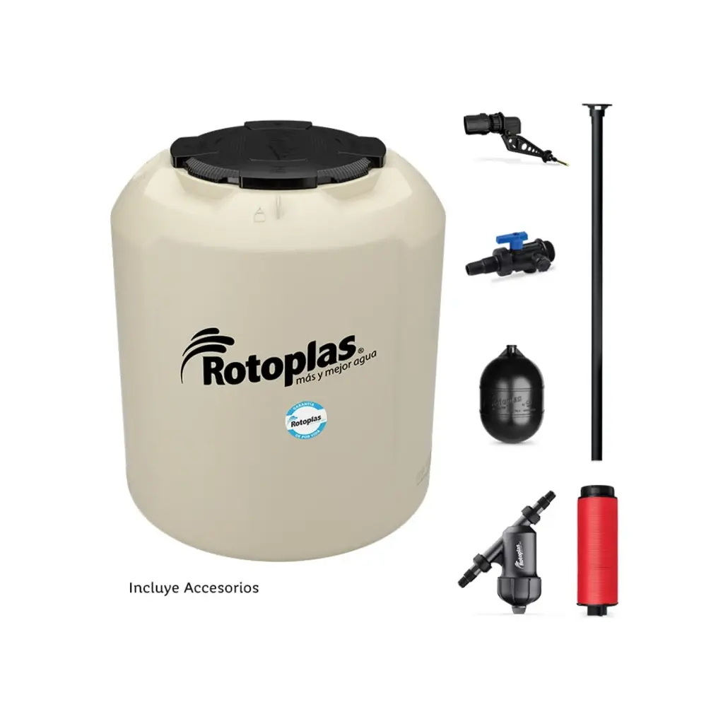  TINACO ROTOPLAS PLUS 450 LTS EQUIPADO