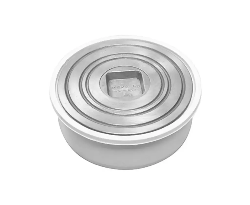  TAPON REGISTRO PVC ALUMNIO DE 4