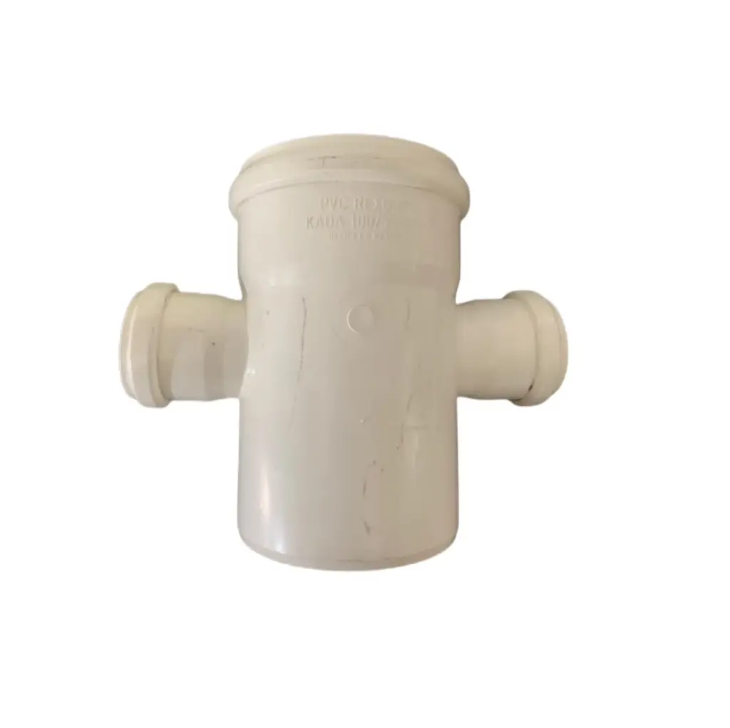  TEE DOBLE PVC SAN 4 X 2