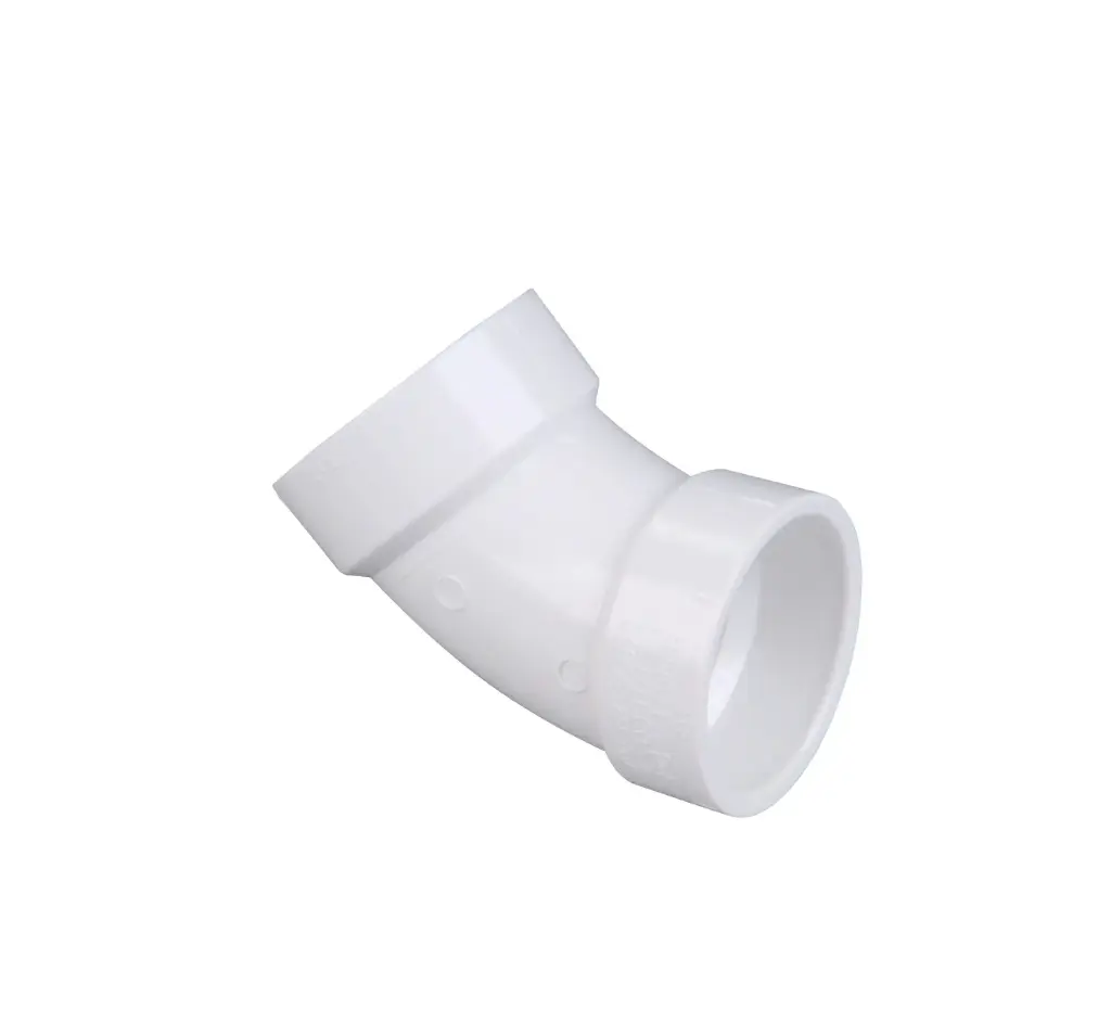  CODO PVC DWV DE 4 X 45