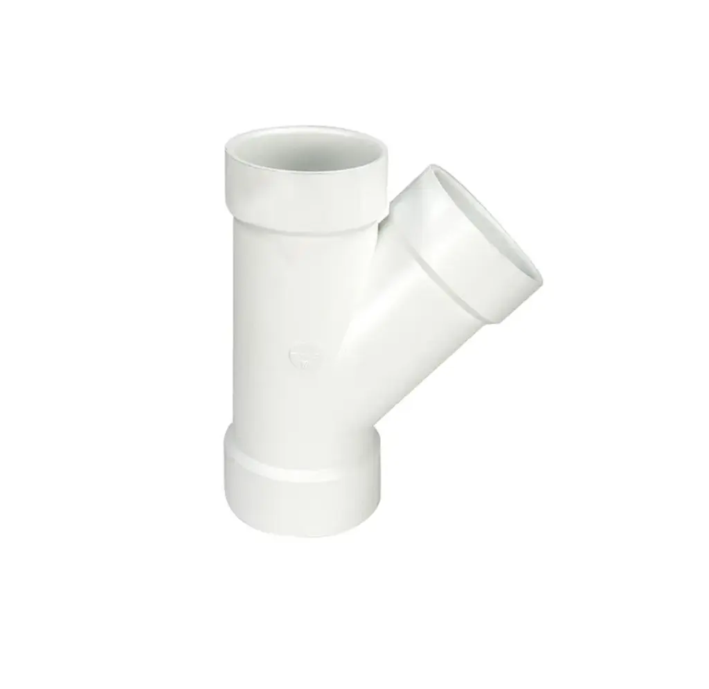  YEE PVC DWV DE 6 x 6