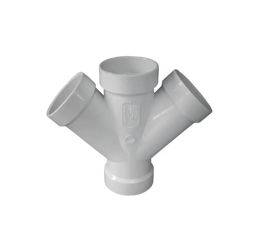  YEE DOBLE PVC DWV DE 4 X 4