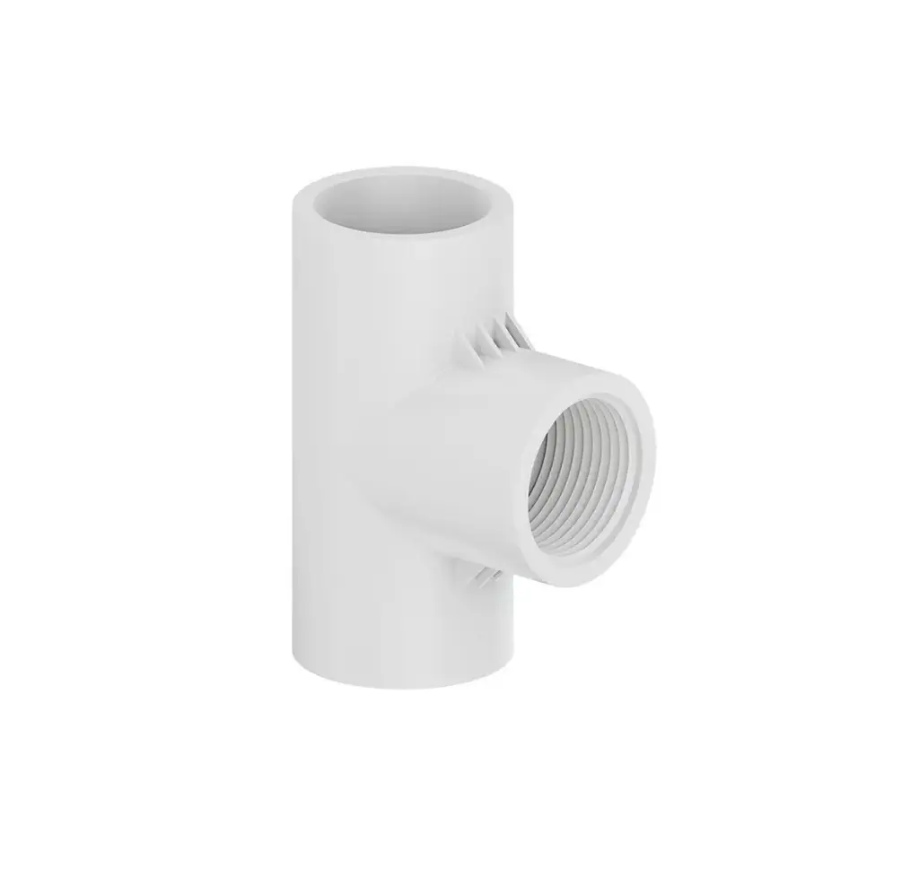  TEE CRI RED PVC CED 40 DE 1 X 1/2