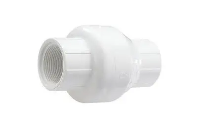  VALV CHECK COLUMPIO ROSC PVC CED 40  DE 1 1/4