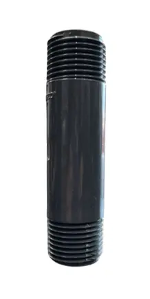  NIPLE PVC CED 80 DE 1/4 X 4