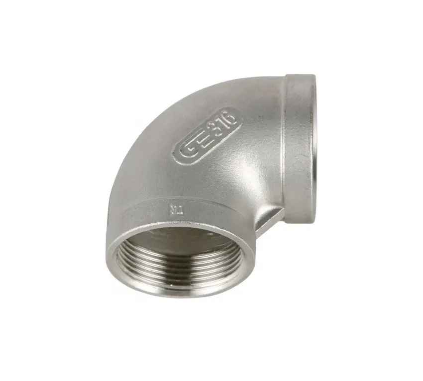  CODO ACERO INOX 150LB DE 1 1/4 X 90