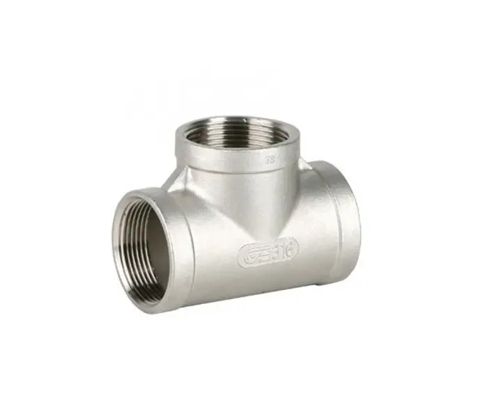 TEE ACERO INOX 150LB DE 3/8