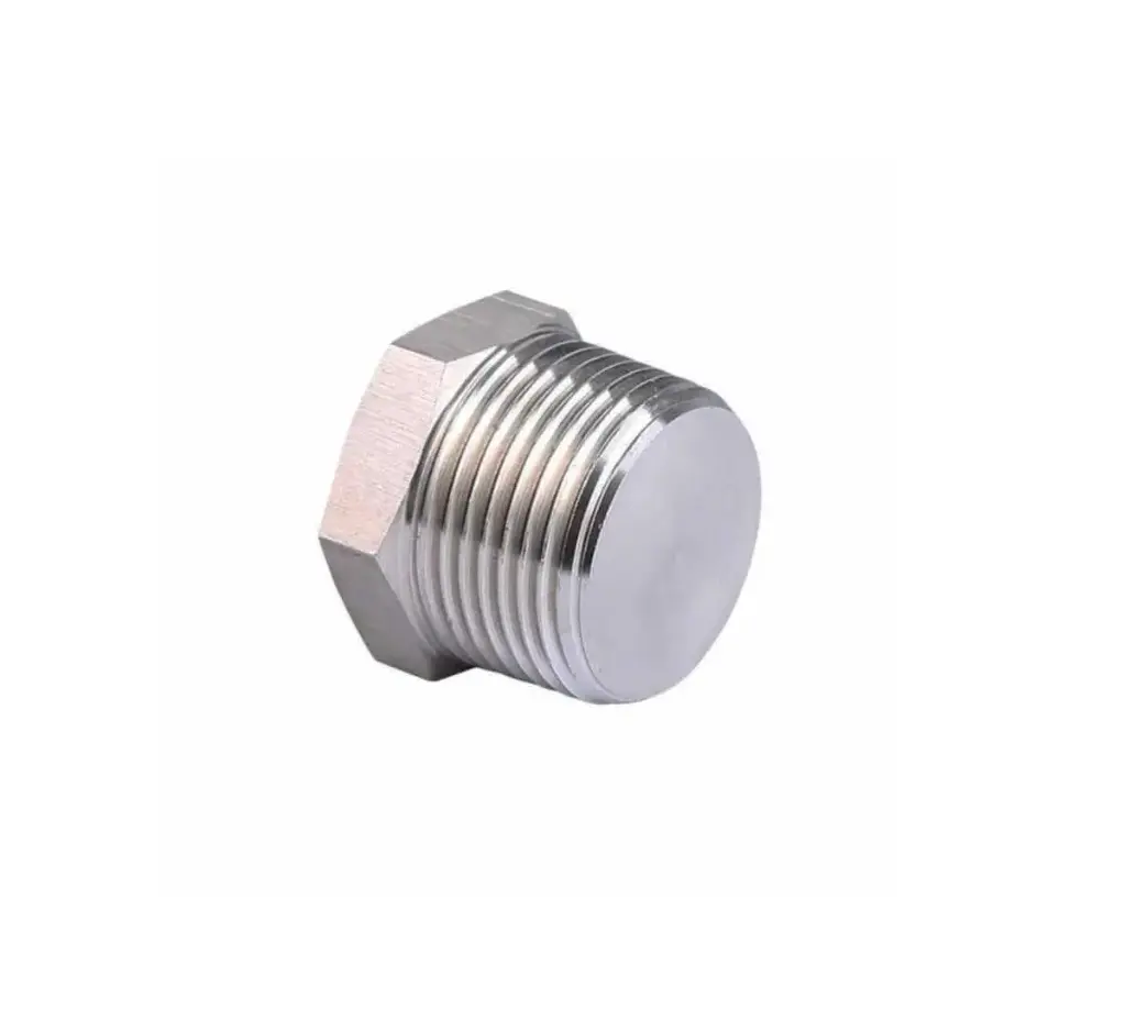  TAPON MACHO ACERO INOX 150LB DE 1/2