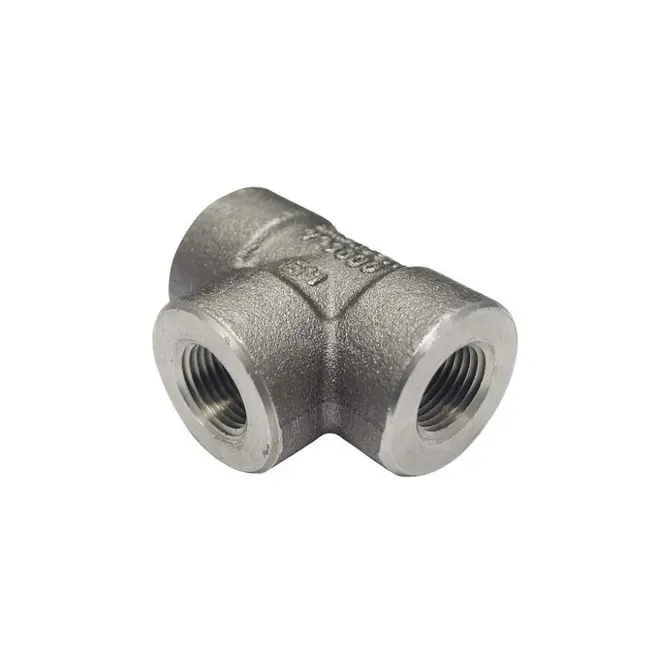  TEE ACERO AL CARBON 3000LB DE 1