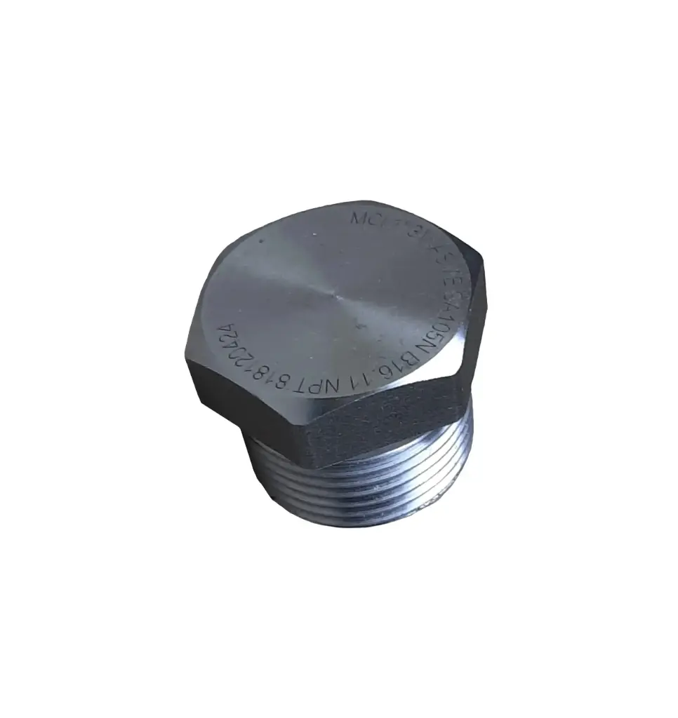  TAPON MACHO ACERO AL CARBON 3000LB DE 1 1/4