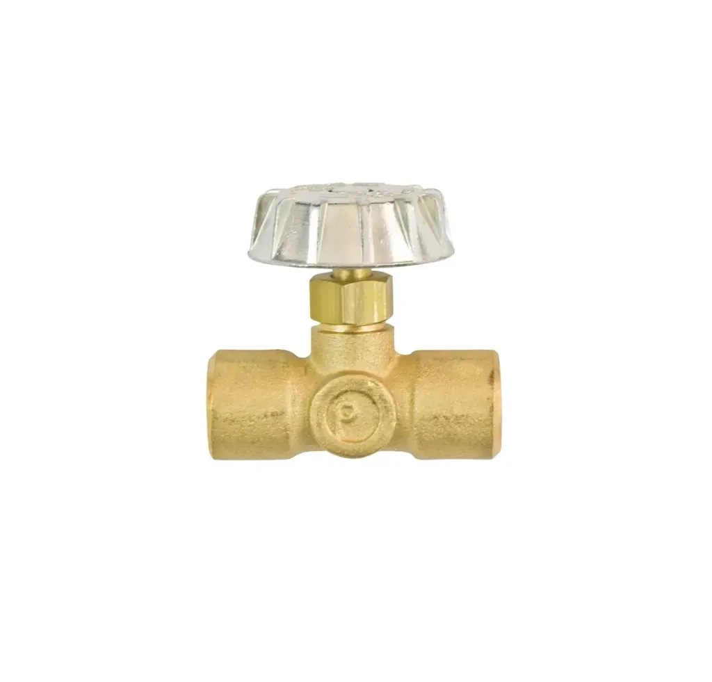 VALV AGUJA BRONCE DE 1/4 X 1/4