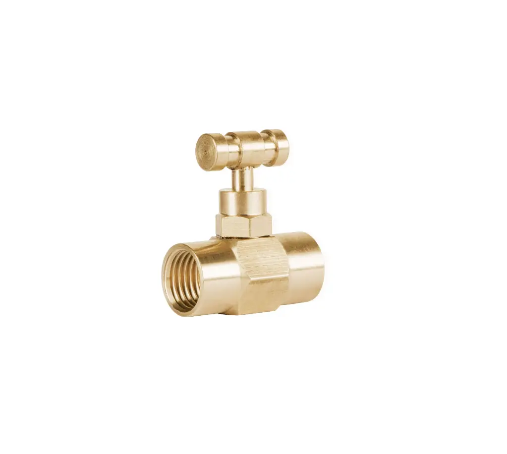 VALV AGUJA BRONCE DE 1/4 X 1/4