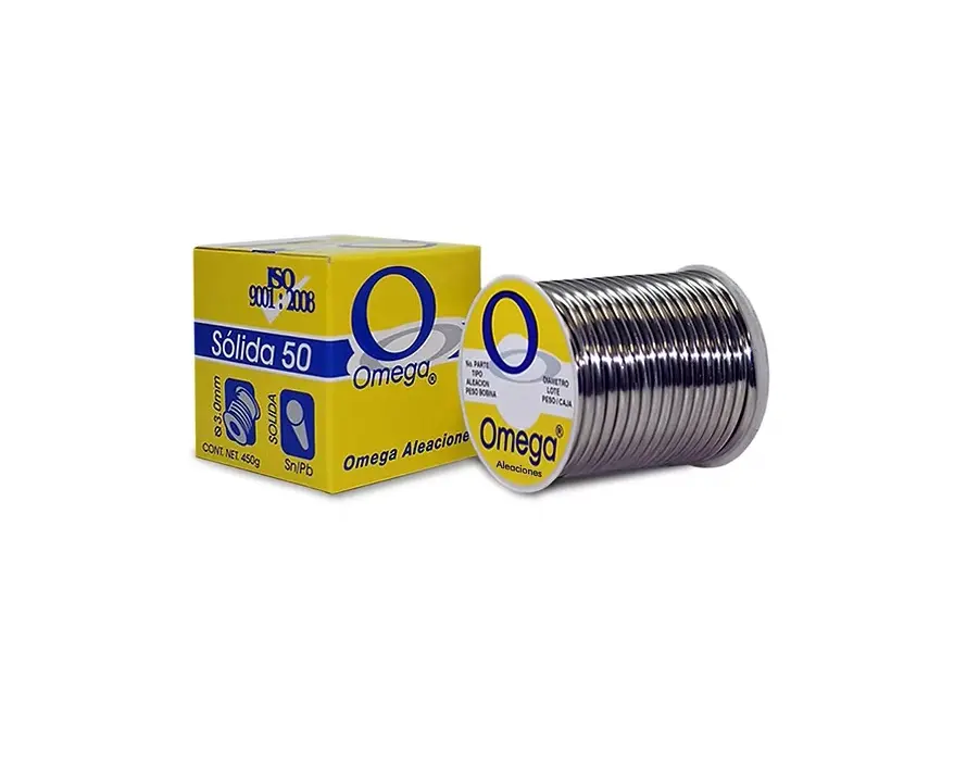  ROLLO SOLDADURA OMEGA 50 X 50 DE 450 GR