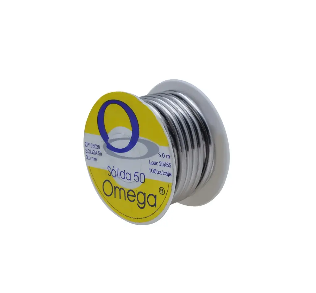  ROLLO SOLDADURA OMEGA  50 X 50 DE  3 MTS
