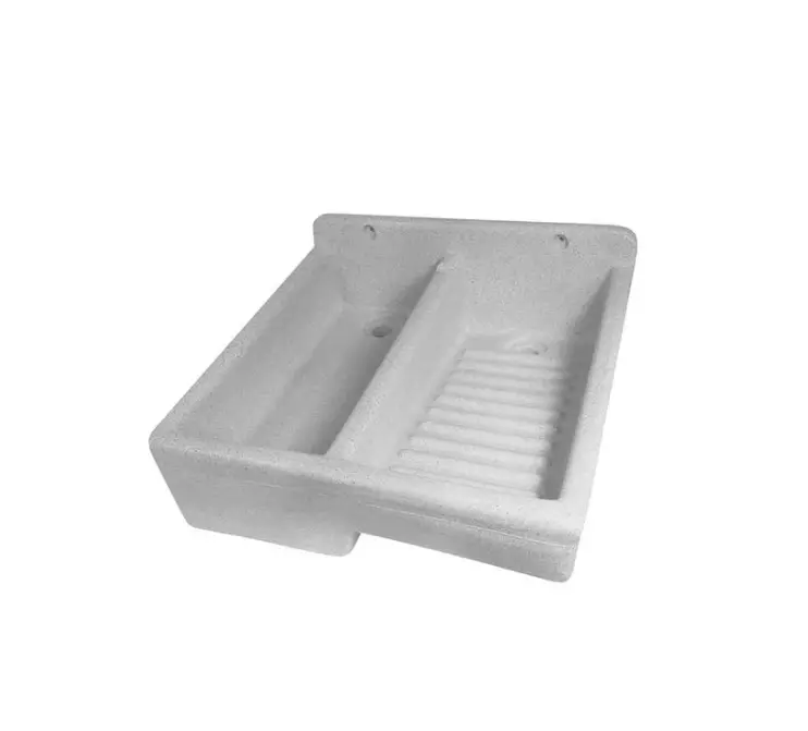 [268963]  LAVADERO DOBLE DE PLASTICO CHICO 11 LTS IUSA