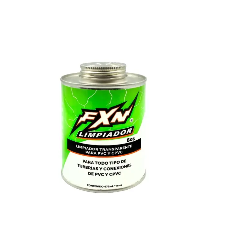  LIMPIADOR PVC FXN TRANSPARENTE DE 1/2 480 ML