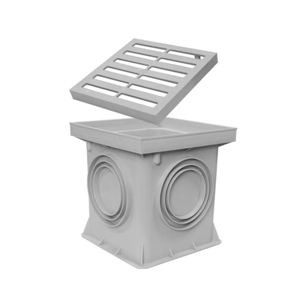  REGISTRO COFLEX PLUVIAL CON REJILLA DE 20 X 20 2-PC-900