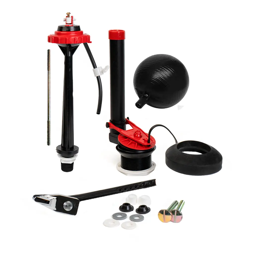  JGO DE HERRAJE WC FLUIDMASTER DE 2 (CLASICO) 100AK133