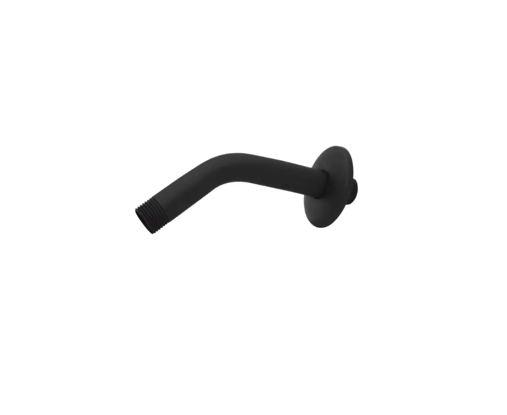  BRAZO REGADERA RUGO NEGRO CORTO 45-BAN