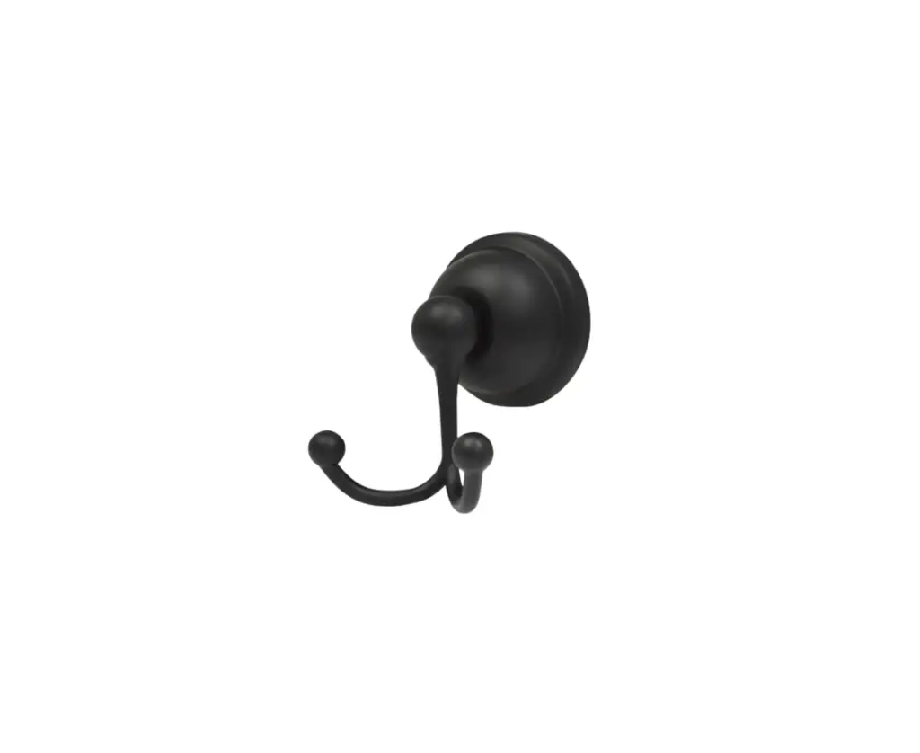  GANCHO DOBLE RUGO NEGRO GA-80N
