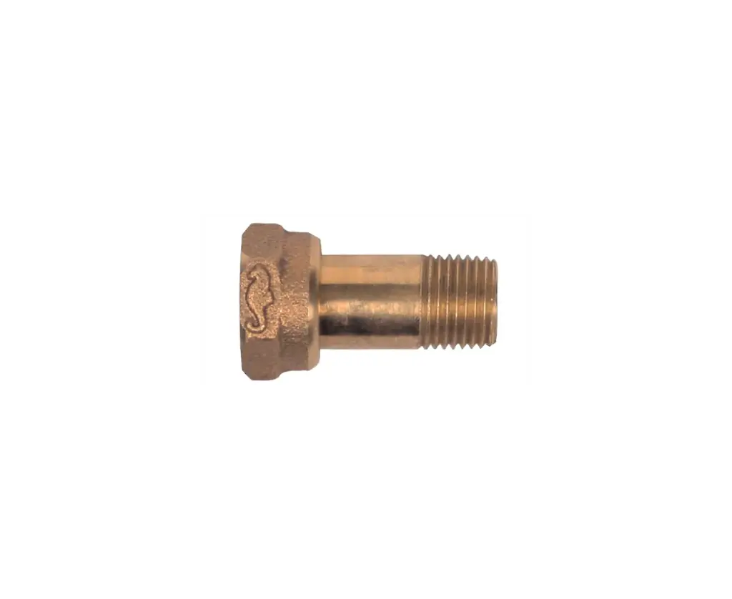  NIPLE MEDIDOR BRONCE DE 1 X 1/2 NMT