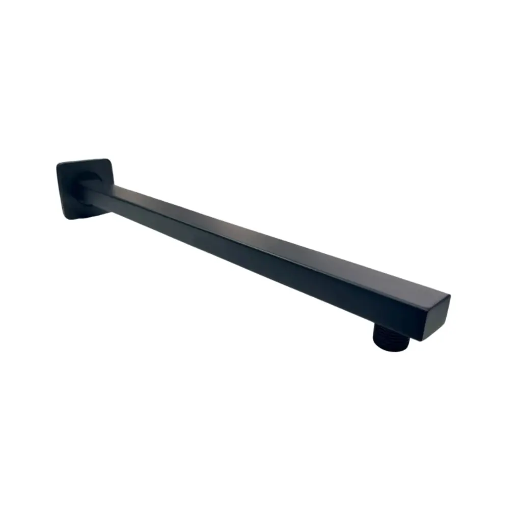  BRAZO REGADERA DINASTY CUADRADA NEGRO 460N