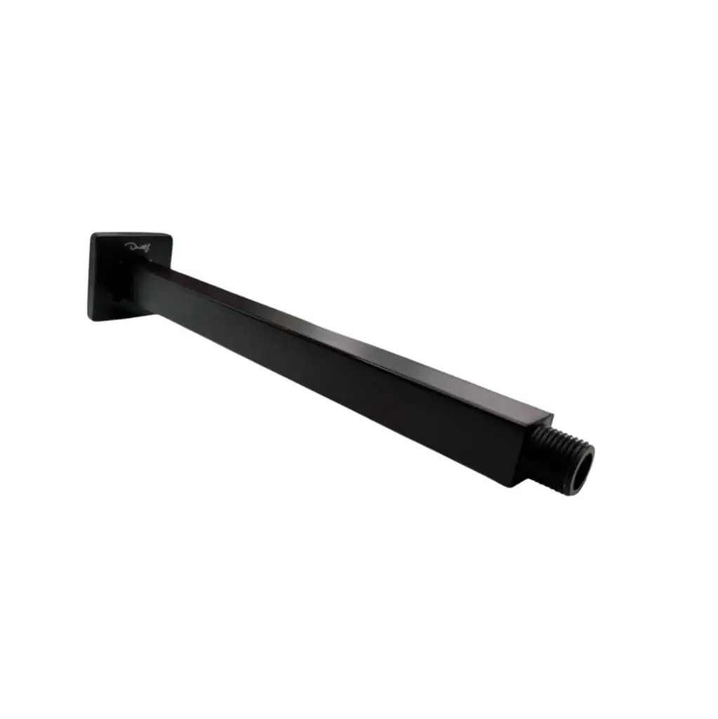  BRAZO REGADERA DINASTY RECTO NEGRO 480N