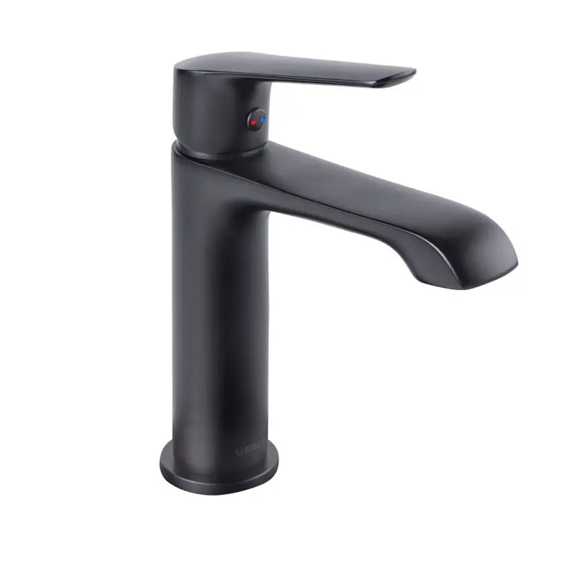  MEZCLADORA MONOMANDO LAVABO  NEGRO URREA 100CL.2