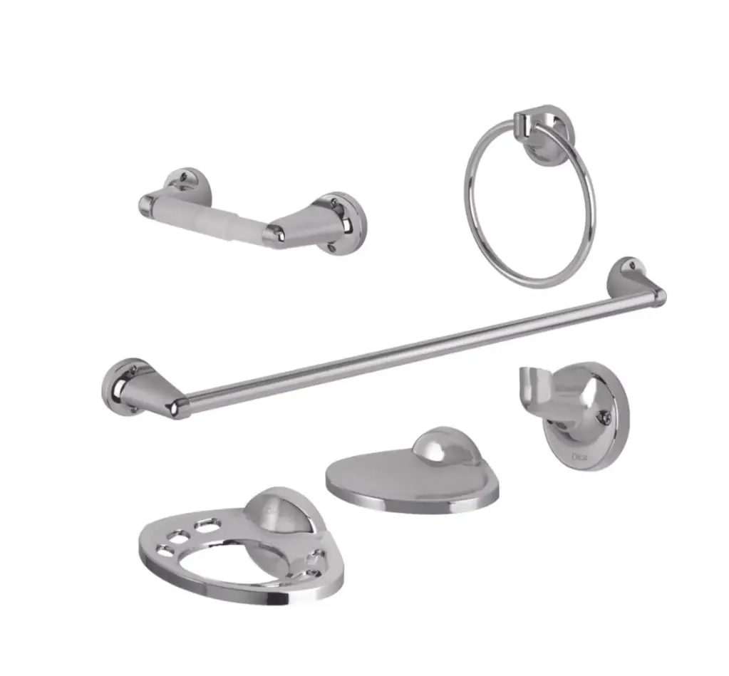 JGO DE ACCESORIOS PARA BAÑO DICA 4000TS