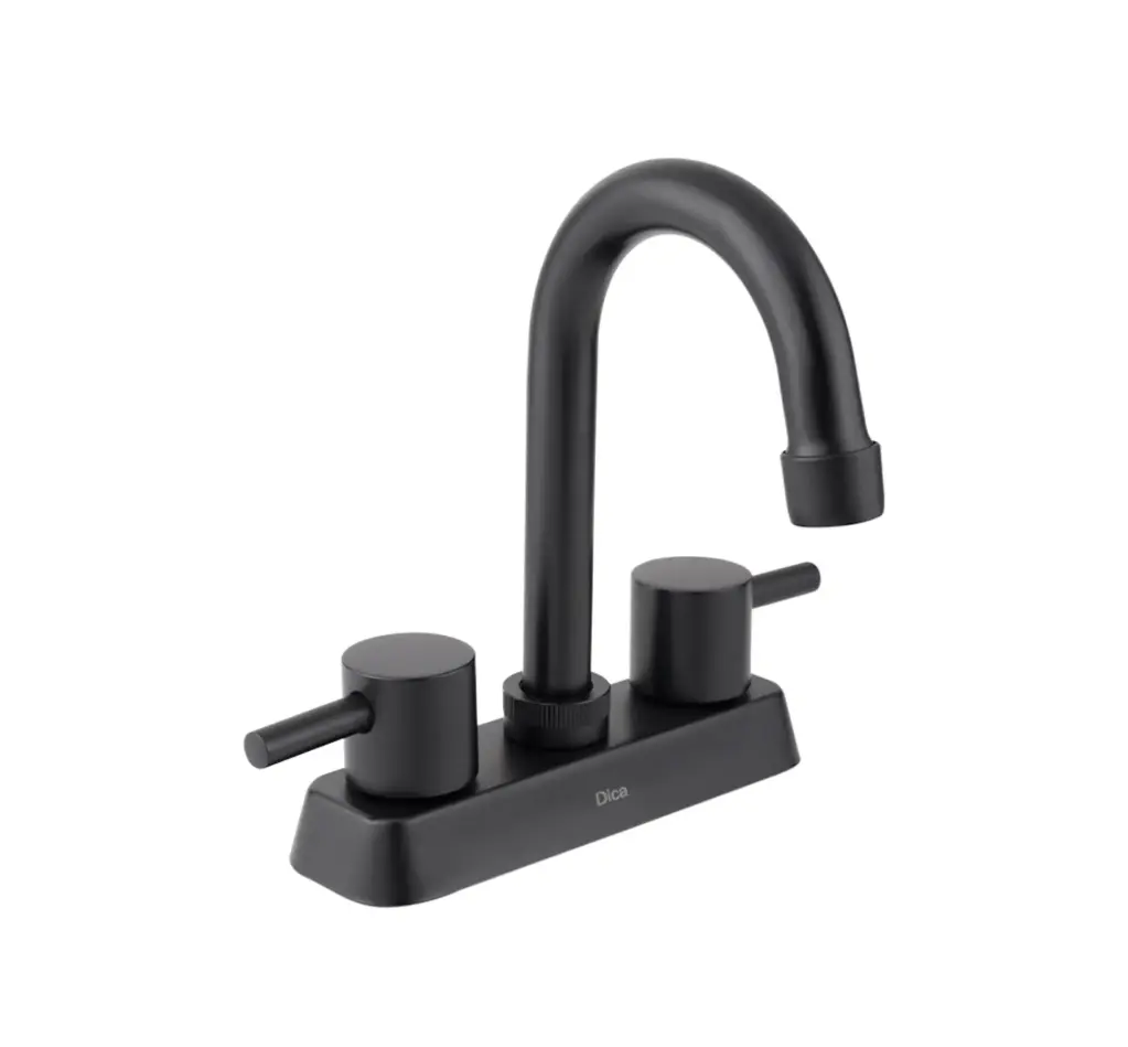  MEZCLADORA LAVABO DICA NEGRO 4066.2