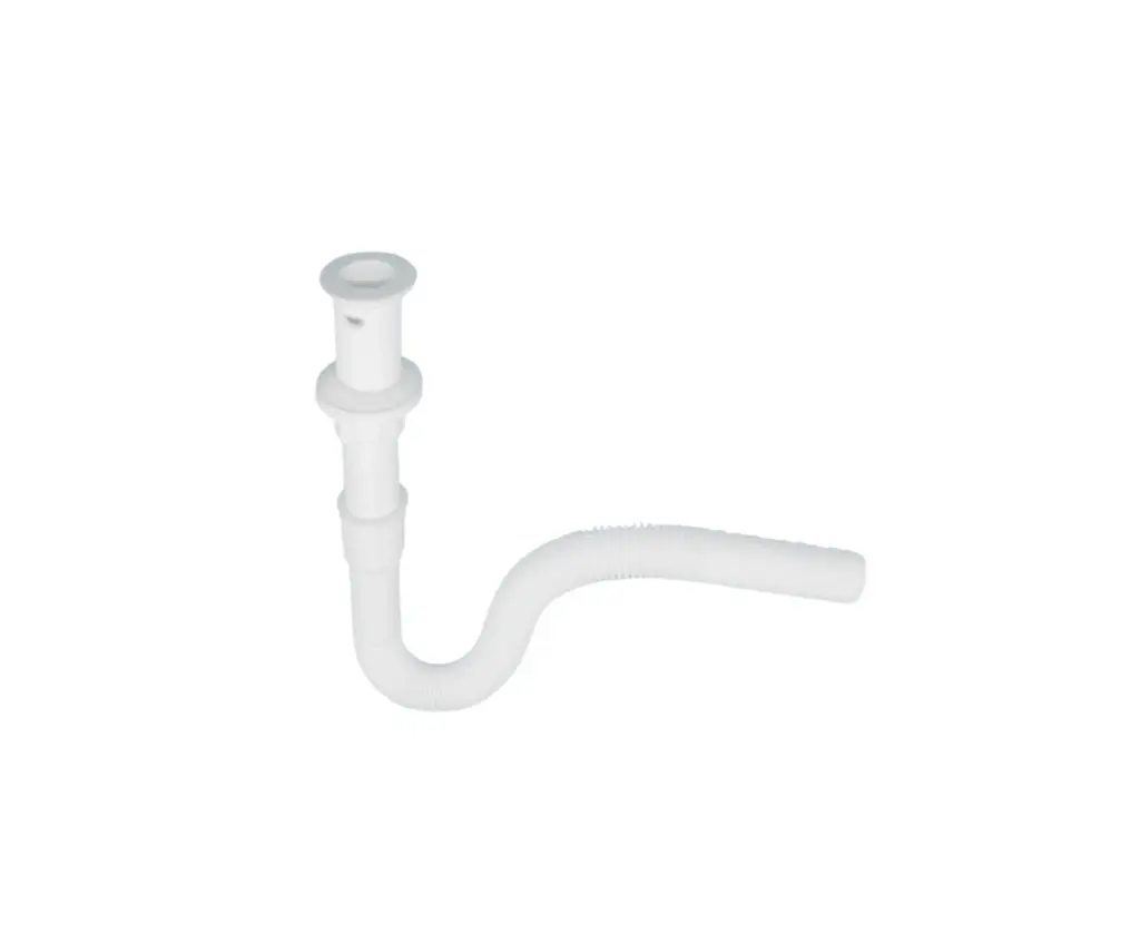  TRAMPA LAVABO ALBATROS  FLEX ARO BLANCO 001-11
