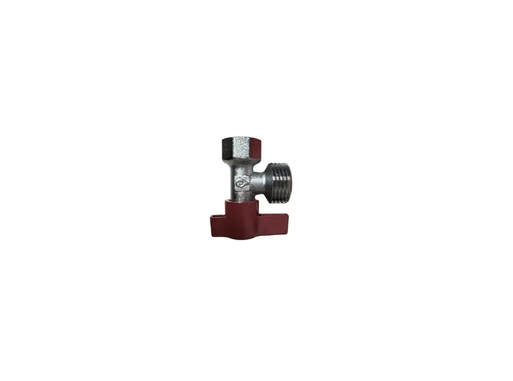  LLAVE LAVADORA FAMA CALIENTE ROJA 1/2 X 3/4