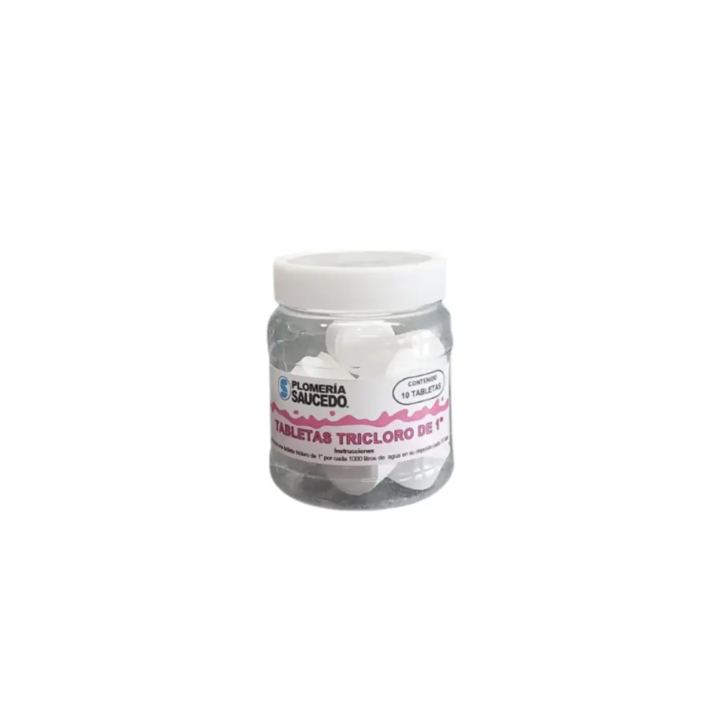  TABLETA TRICLORO PARA TINACO DE 1 (10 TABLETA)