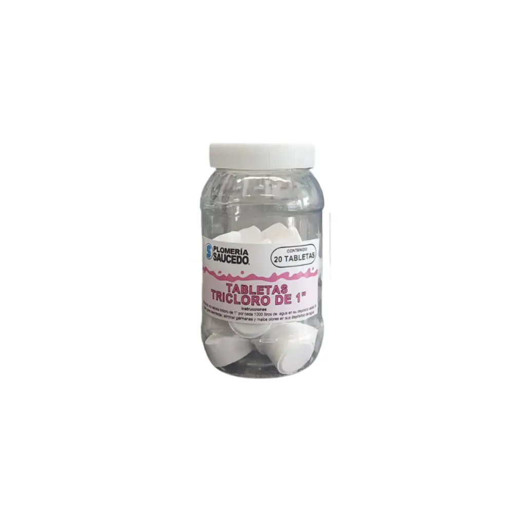  TABLETA TRICLORO PARA TINACO DE 1 (20TABLETA)
