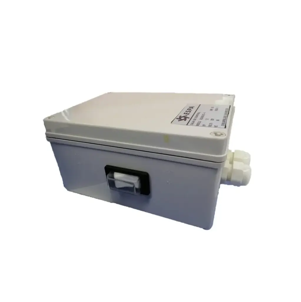  CAJA CONTROL PARA BOMBA SUM ESPA-ACUARIA 1.2 HP 220V (CCA 27-2/220)