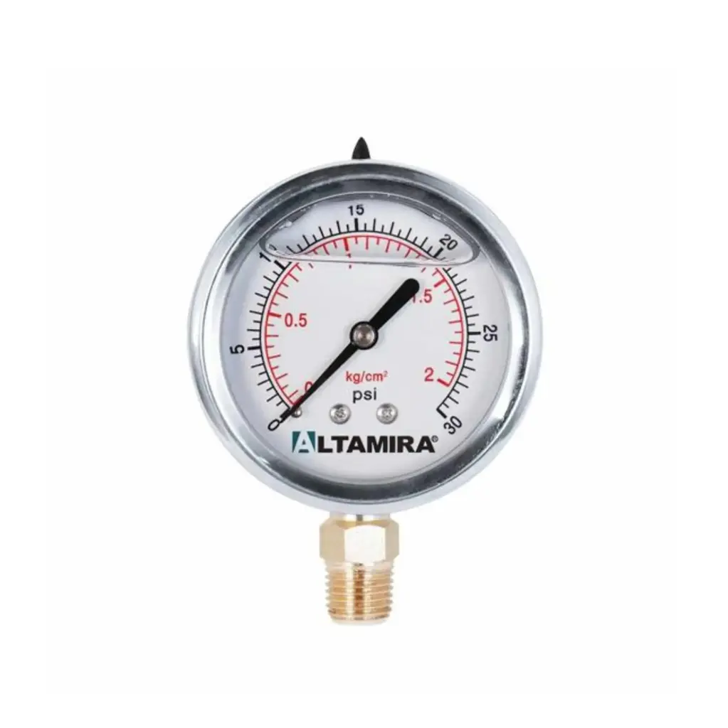  MANOMETRO GLICERINA ALT DE 0-30 (MAN0-30G)