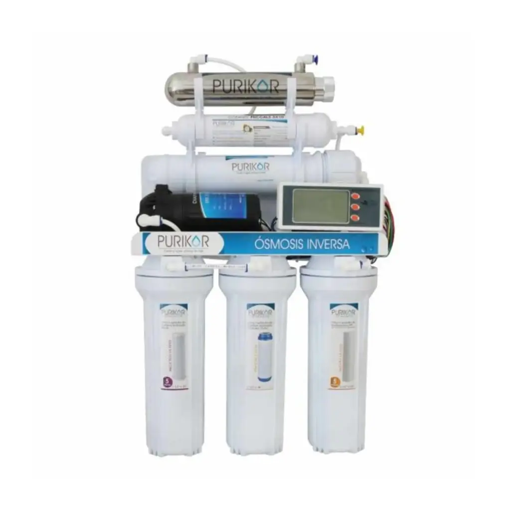 SISTEMA DE OSMOSIS INVERSA PURIKOR 6ET 100GPD  (PKRO100-6UVPM)