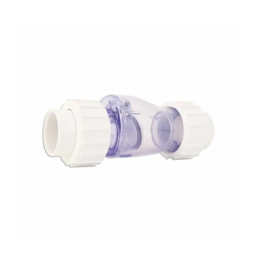  VALV CHECK TRANSPARENTE PANDA DE 1 1/2 (PA-VC-1.5PVCRAC)