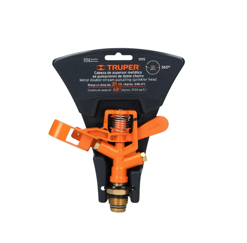  ASPERSOR METALICO TIPO PAJARO 3/4 TRUPER