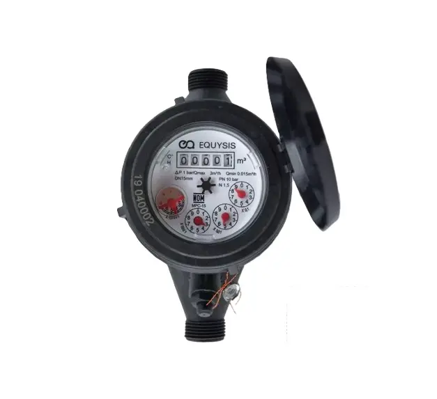  MEDIDOR DE AGUA PLASTICO ROSC EQUYSIS 1/2 (MP-15)