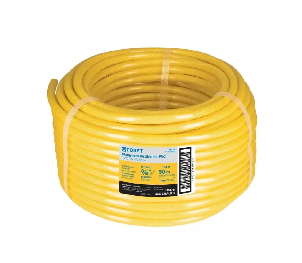  MANGUERA TRAMADA DE GAS 3/8 FOSET (45015)