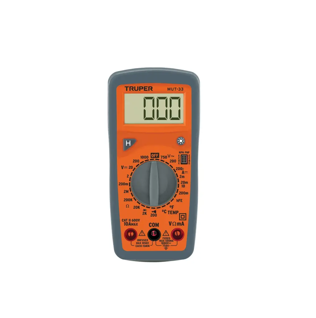  MULTIMETRO DIGITAL JR TRUPER