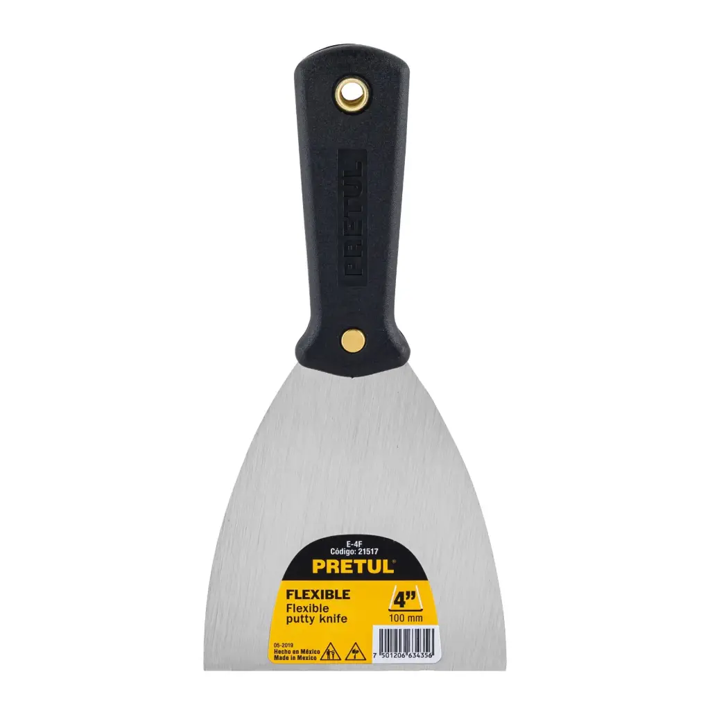  ESPATULA FLEX 4" PRETUL