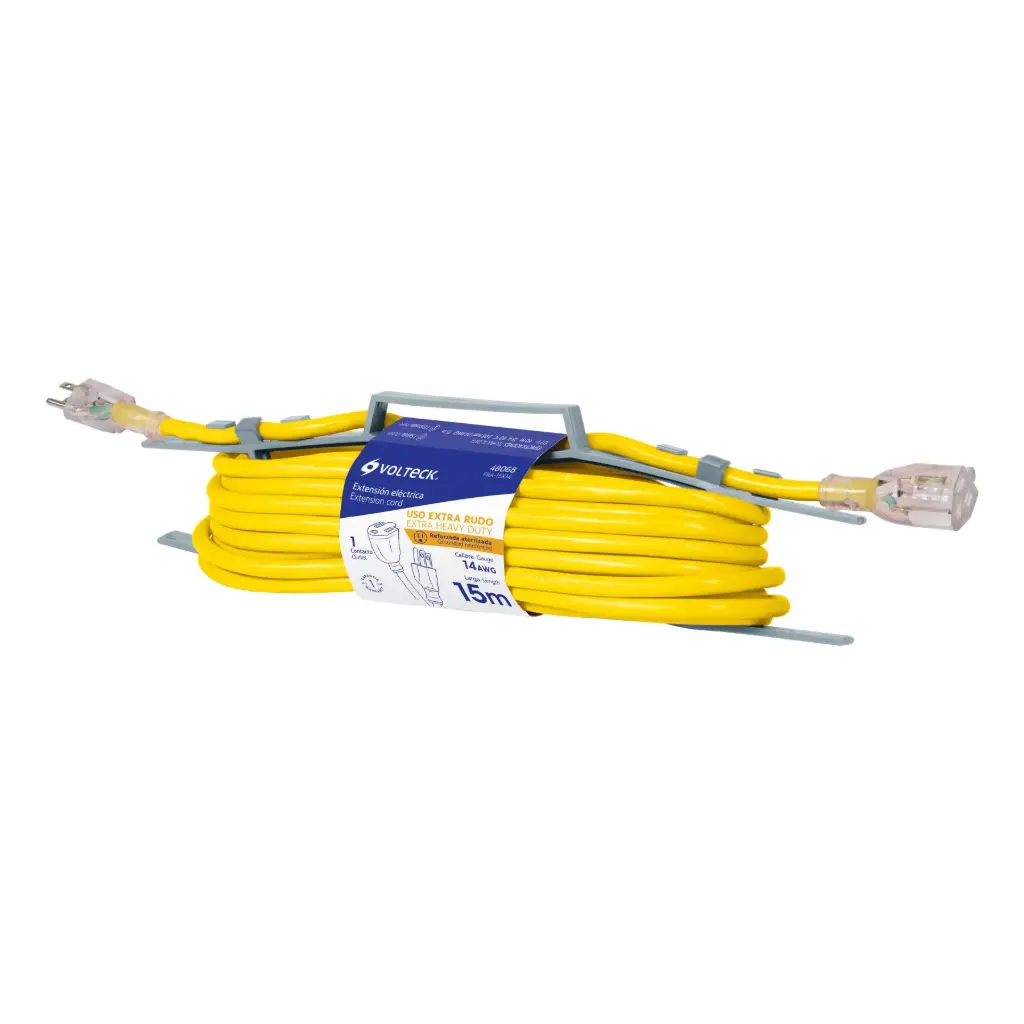 EXTENSION ELECTRICA REF 15 MTS VOLTECK 48068