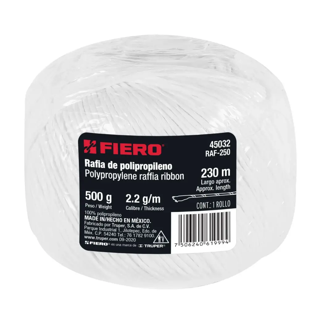  RAFIA BLANCA FIERO 500GR