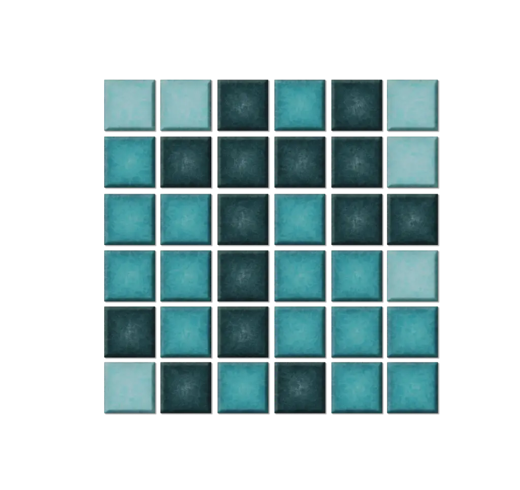 [MOSAIKVA2063PV2] CAJA MOSAICO PANDA MIX VERDE 2.14 MTS2 (MOSAIKV-A2063-PV2)