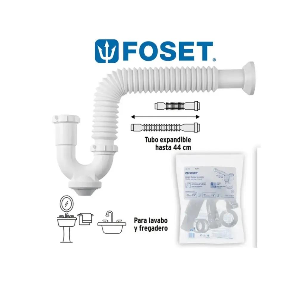 [45317] TRAMPA UNIV FOSET PVC S/C (45317)