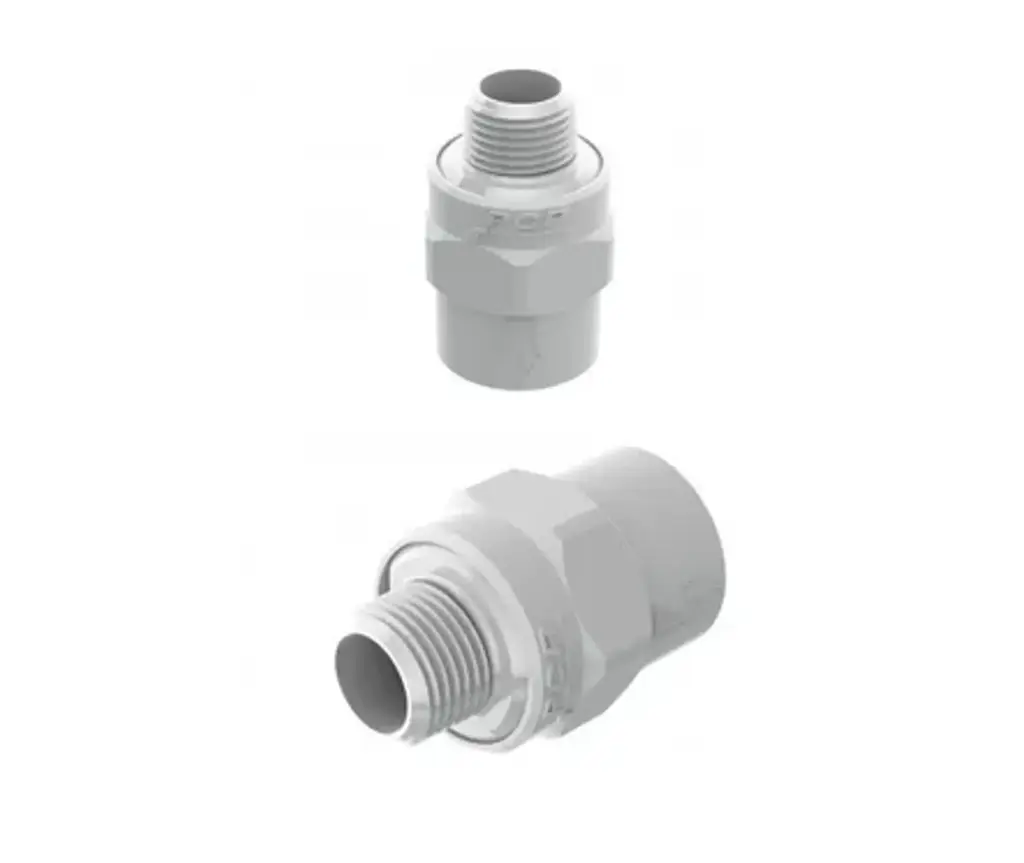 VALV CHECK RESORTE PVC PCP DE 1