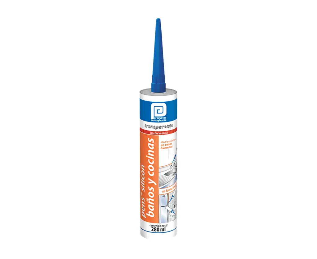 SILICON ANTIHONGO BAÑOS Y COCINAS BLANCO DE 280 ML