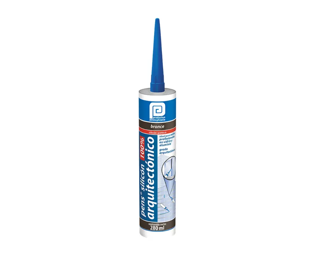 SILICON ARQUITECTONICO BRONCE DE 280 ML